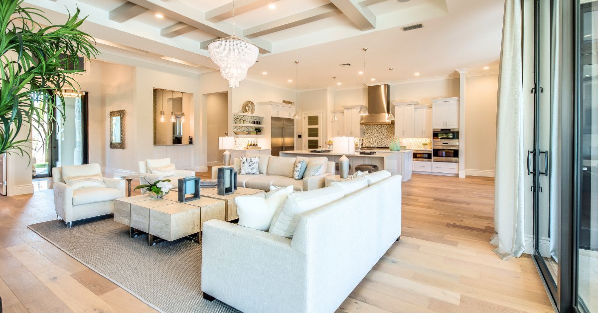 The Beauty Of Open Floor Plans!